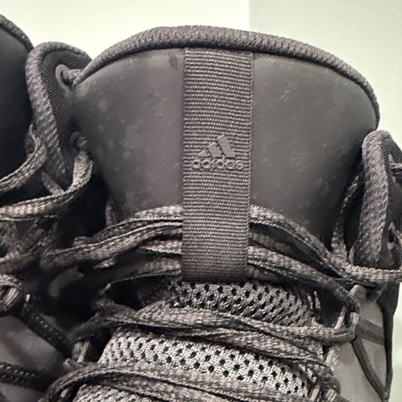 Adidas Ball 365 Men's High-Top Basketball Sneakers in Charcoal Gray - Picture 2 of 6